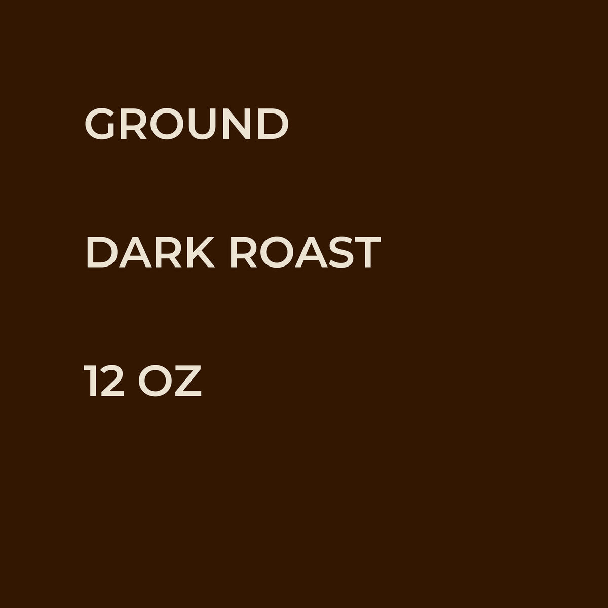 Don Memo Coffee - Ground - Dark Roast - 12oz