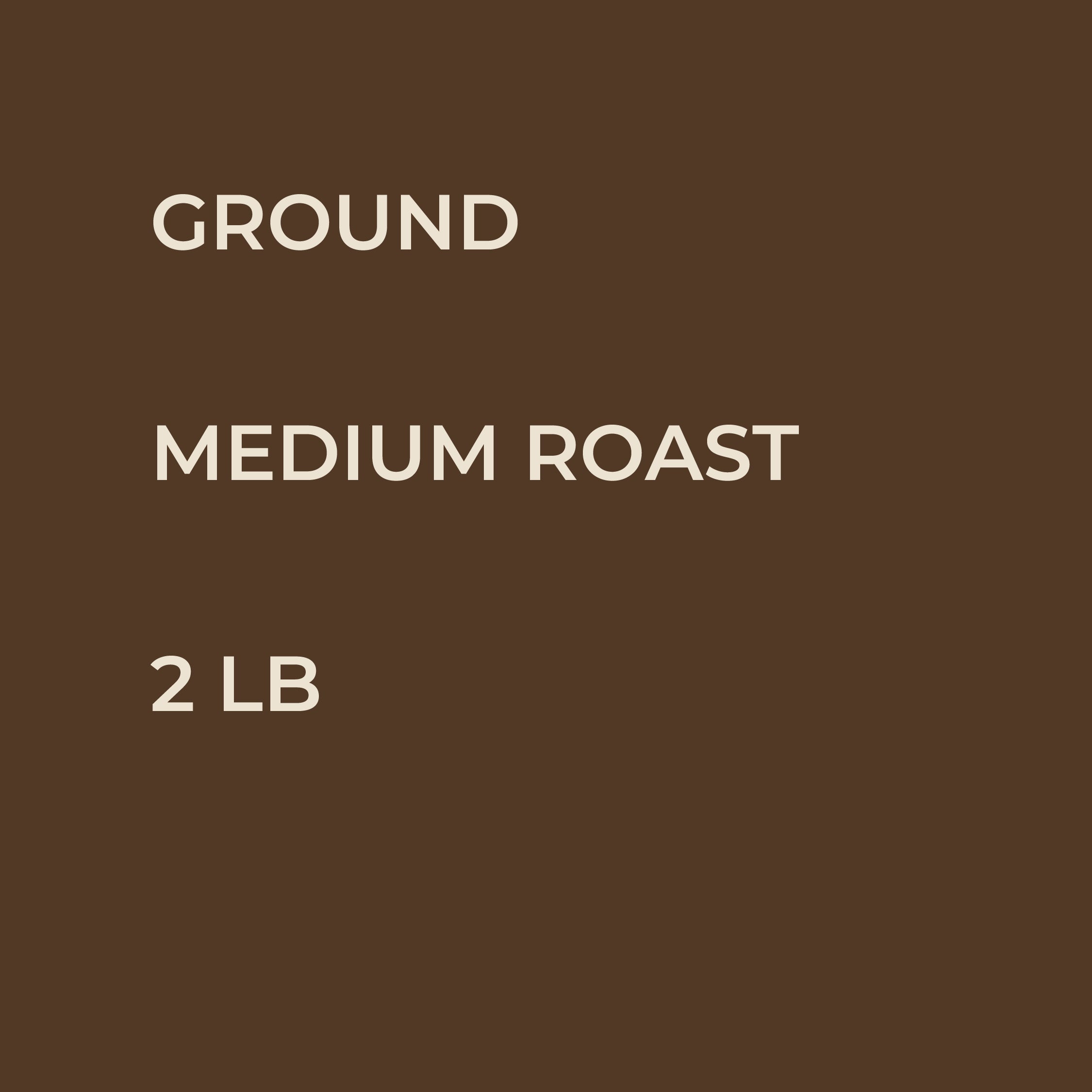 Don Memo Coffee - Ground - Medium Roast - 2lb