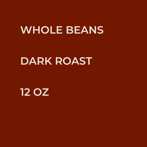 Don Memo Coffee - Whole Beans - Dark Roast - 12oz
