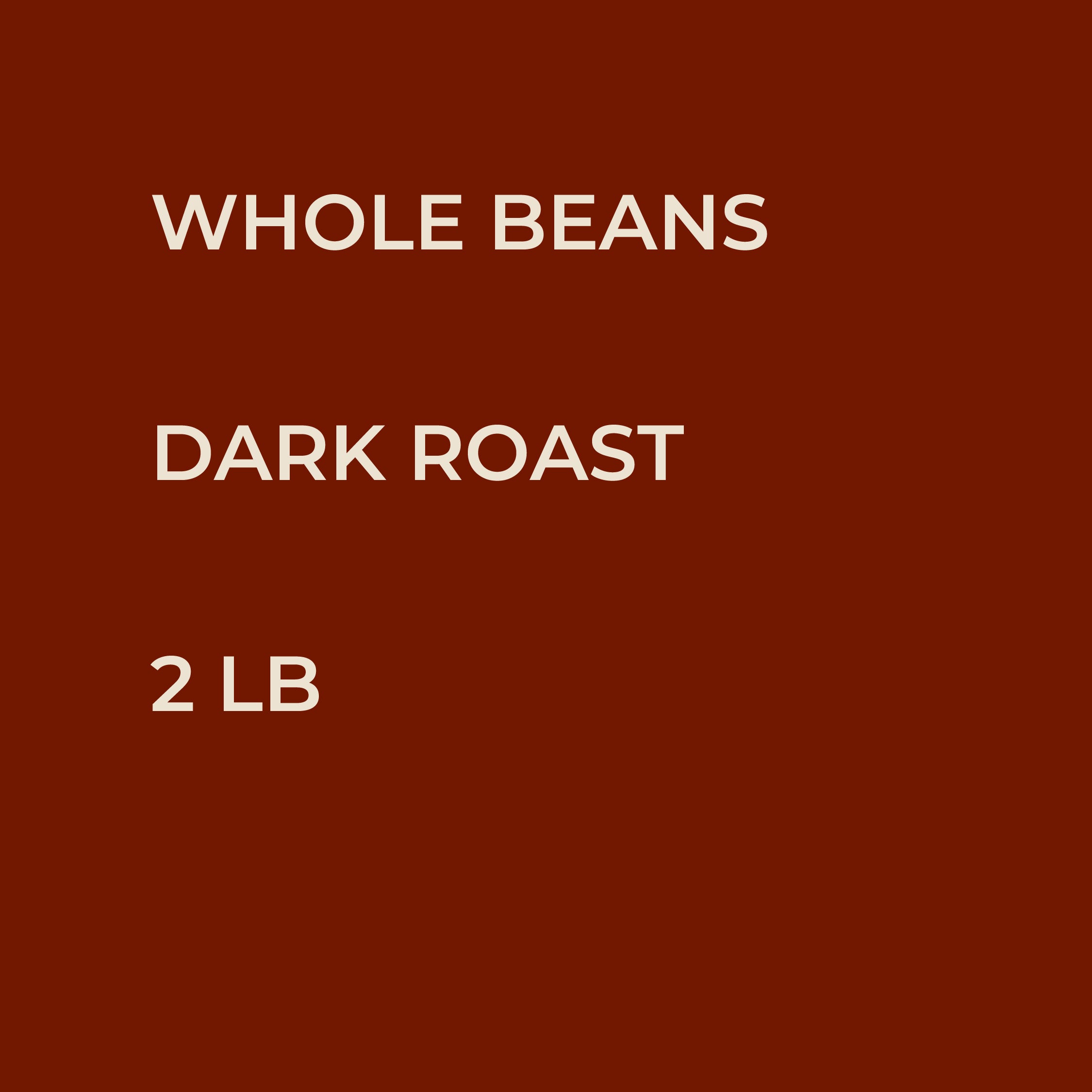 Don Memo Coffee - Whole Beans - Dark Roast - 2lb